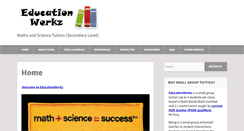 Desktop Screenshot of educationwerkz.com