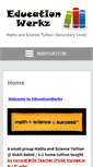 Mobile Screenshot of educationwerkz.com