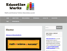 Tablet Screenshot of educationwerkz.com